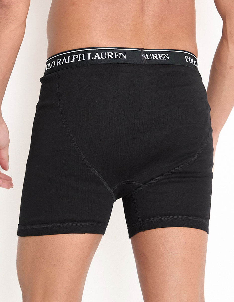 Set bóxer brief Polo Ralph Lauren de algodón para hombre 3 piezas