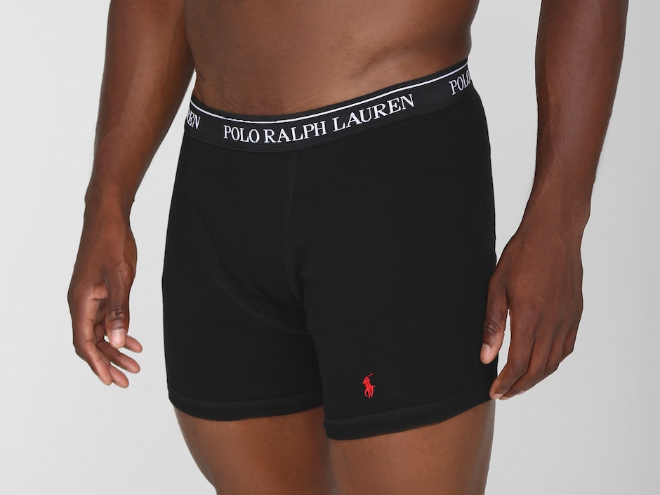 Set bóxer brief Polo Ralph Lauren de algodón para hombre 3 piezas