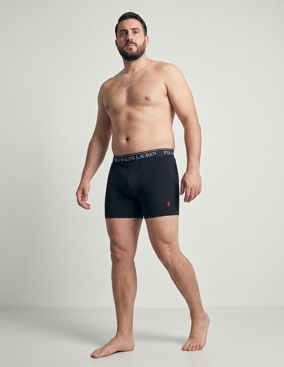 Set bóxer brief Polo Ralph Lauren de algodón para hombre 3 piezas