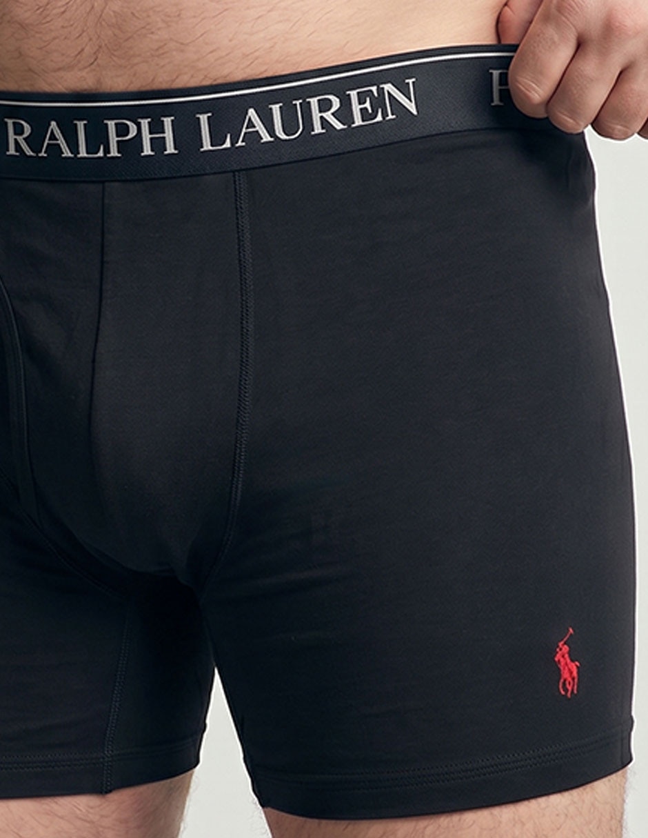 Set bóxer brief Polo Ralph Lauren de algodón para hombre 3 piezas