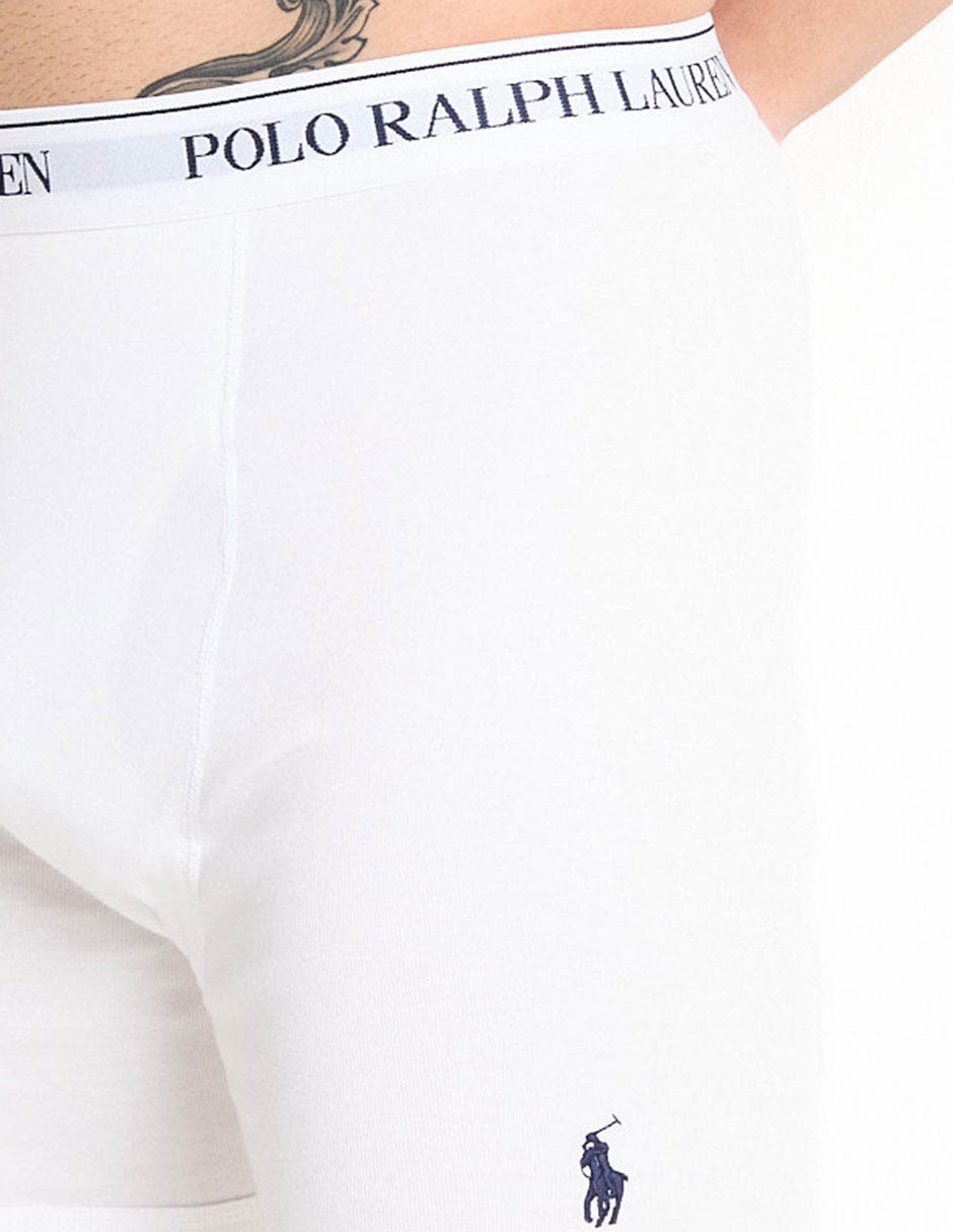Set bóxer brief Polo Ralph Lauren de algodón para hombre 3 piezas