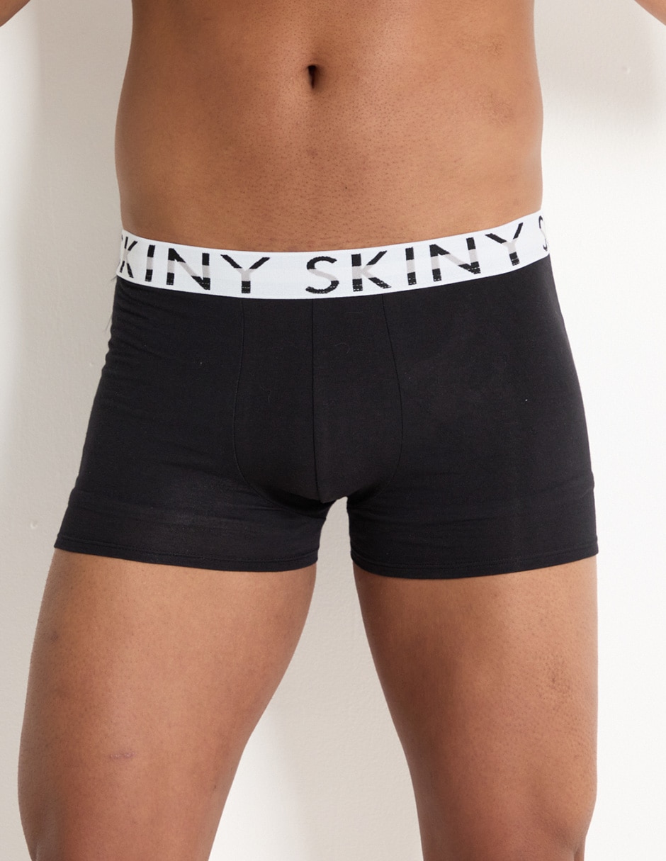 Set bóxer trunk textil para hombre 3 piezas 2