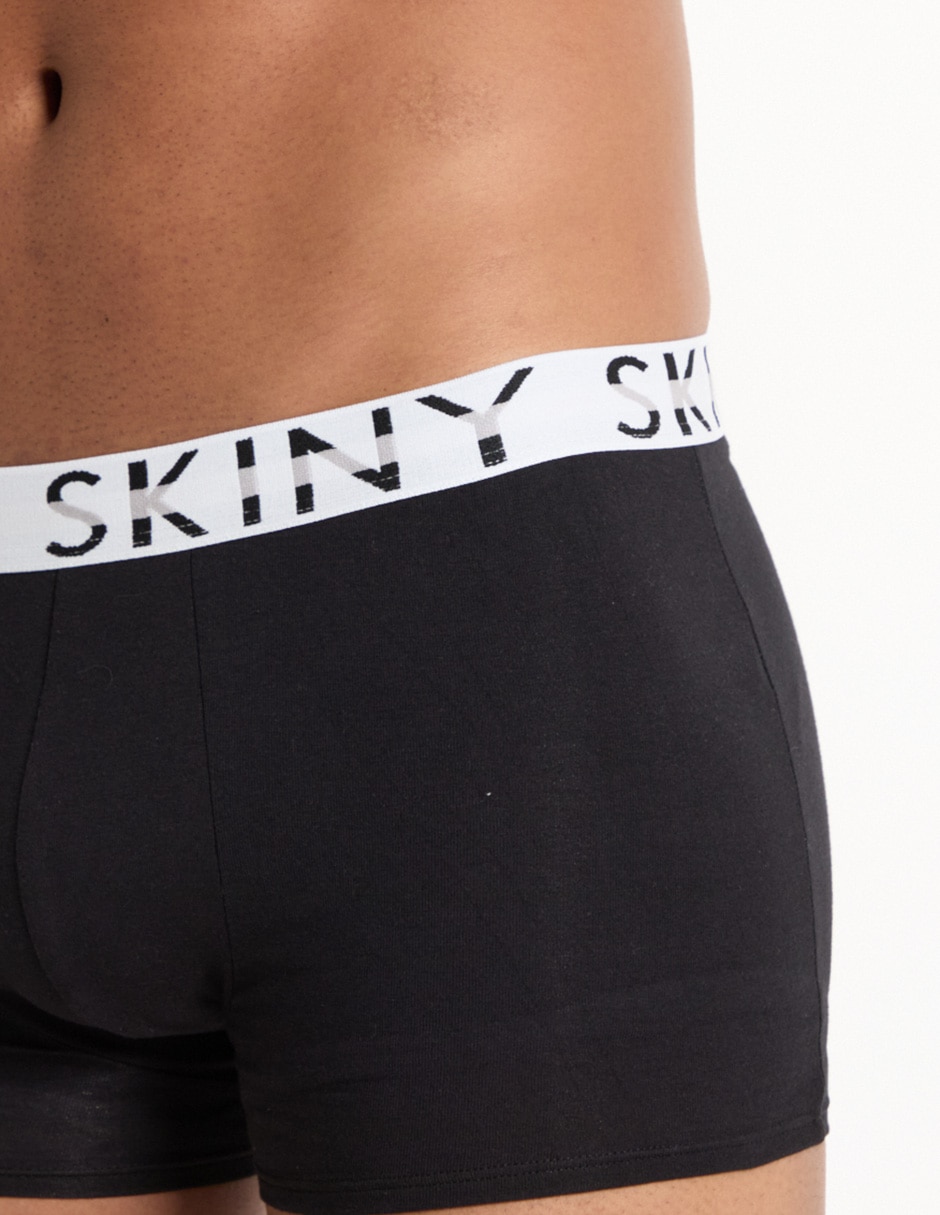 Set bóxer trunk textil para hombre 3 piezas 4