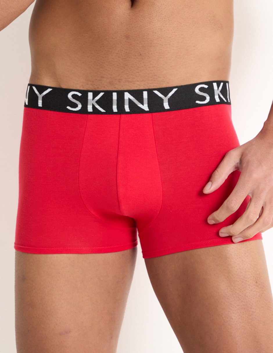 Set bóxer trunk textil para hombre 3 piezas 2