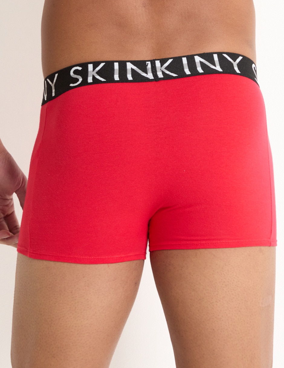 Set bóxer trunk textil para hombre 3 piezas 3