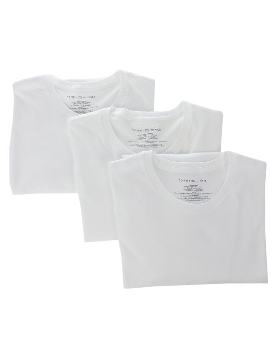 Set camiseta Tommy Hilfiger cuello redondo para hombre