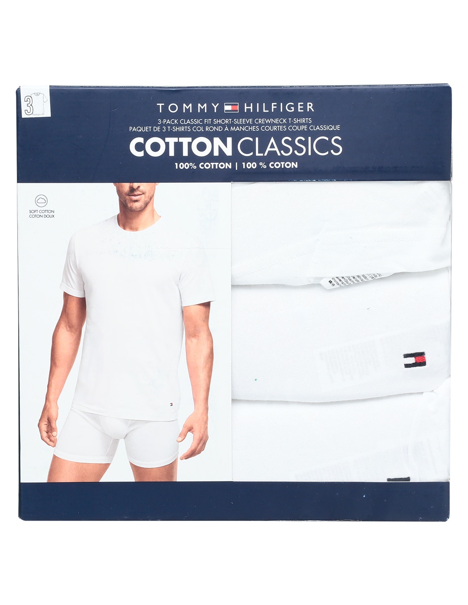Set camiseta Tommy Hilfiger cuello redondo para hombre
