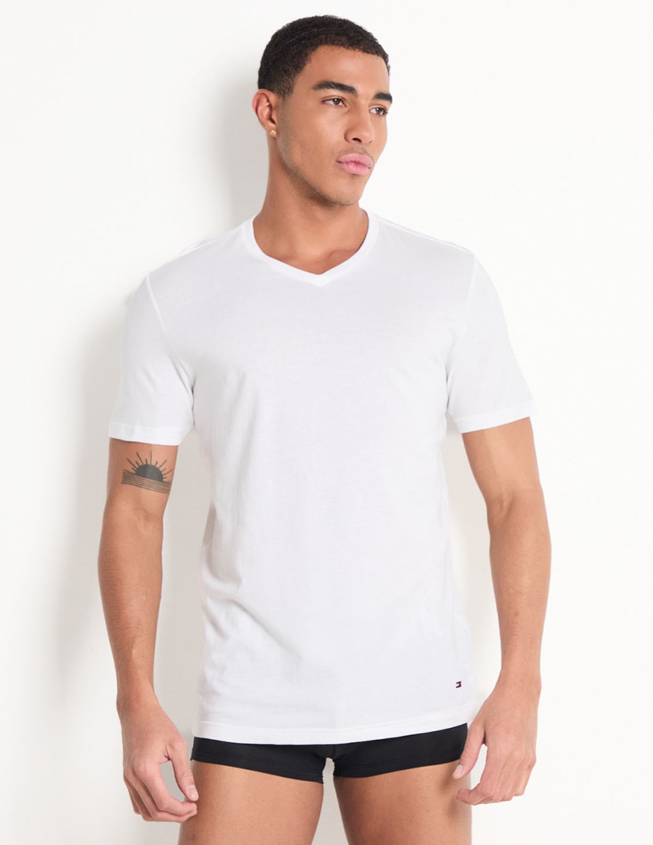 Set camiseta Hilfiger cuello V para hombre