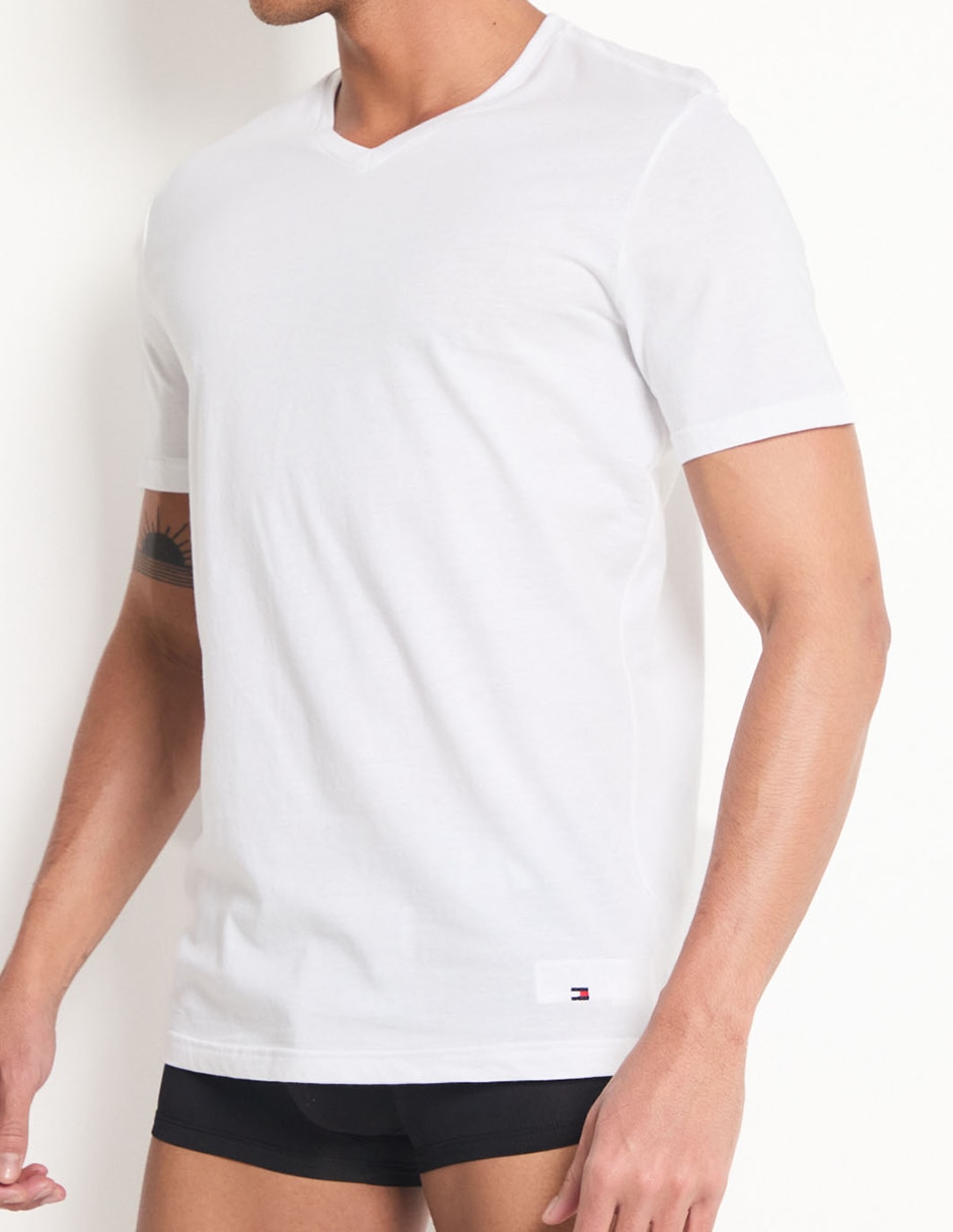 Set camiseta Tommy Hilfiger cuello V para hombre
