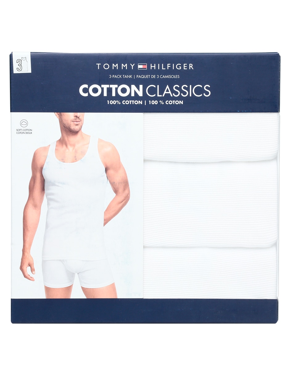 Set camiseta Hilfiger cuello redondo para hombre 6