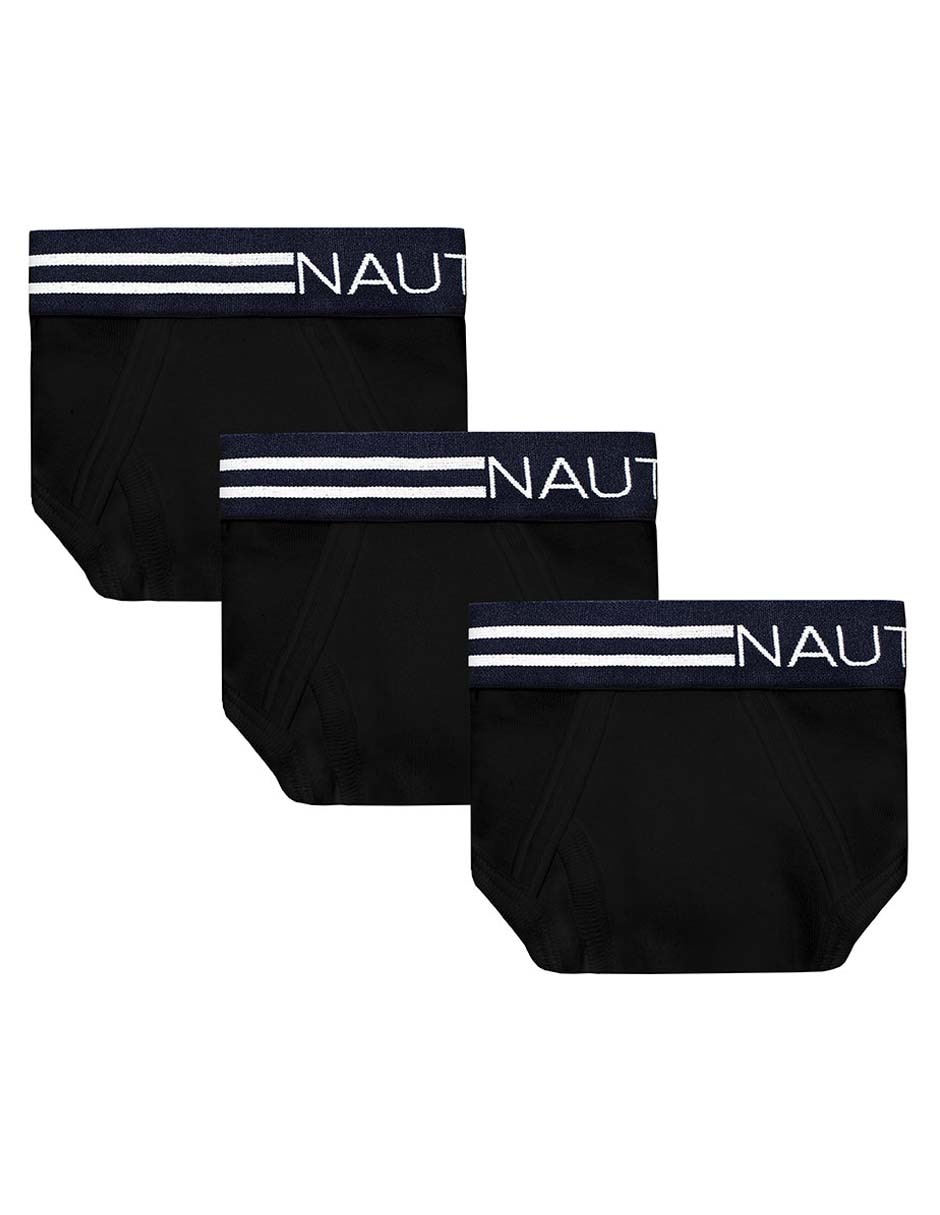 Set trusa Nautica de algodón para hombre 3 piezas