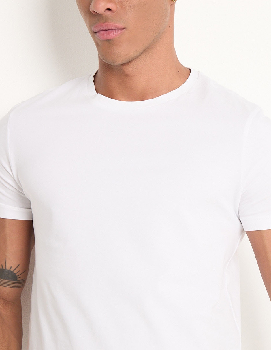 Camiseta cuello redondo para hombre 3