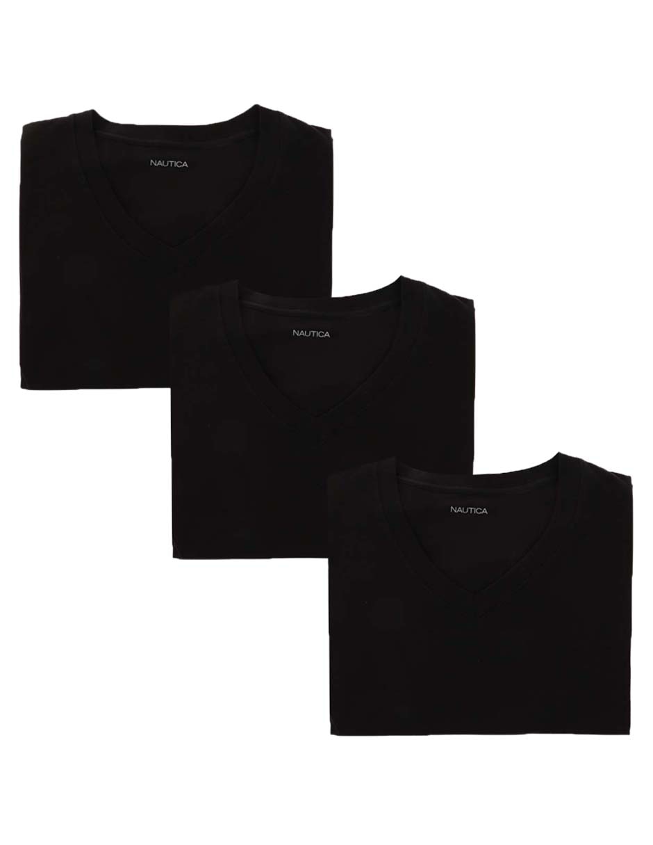 Set camiseta Nautica cuello redondo para hombre