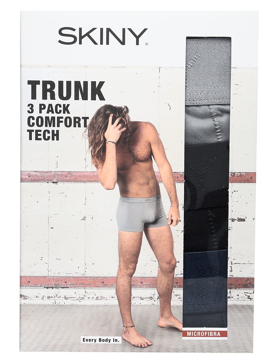Set bóxer trunk Skiny para hombre 3 piezas