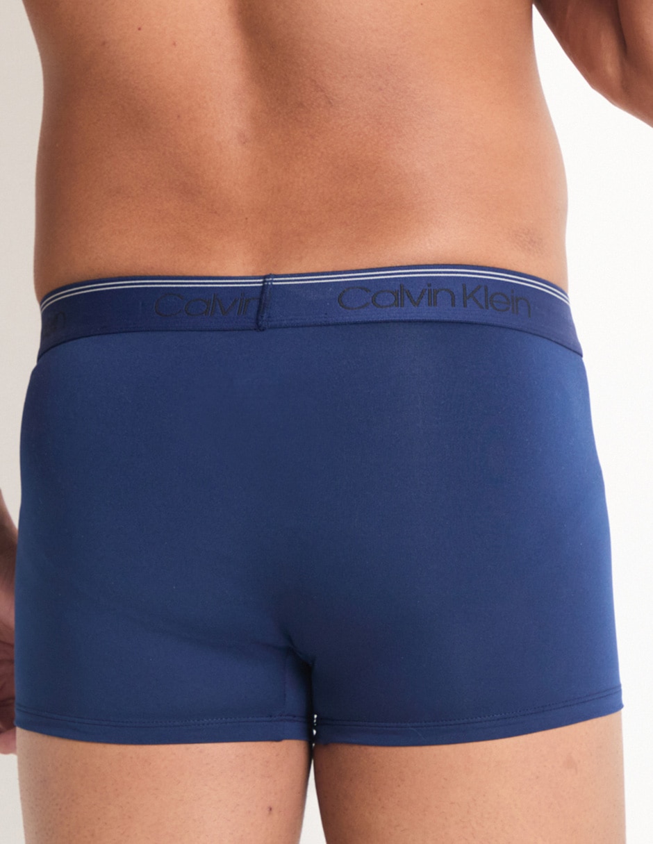 Set bóxer trunk Calvin Klein de microfibra para hombre 3 piezas 4