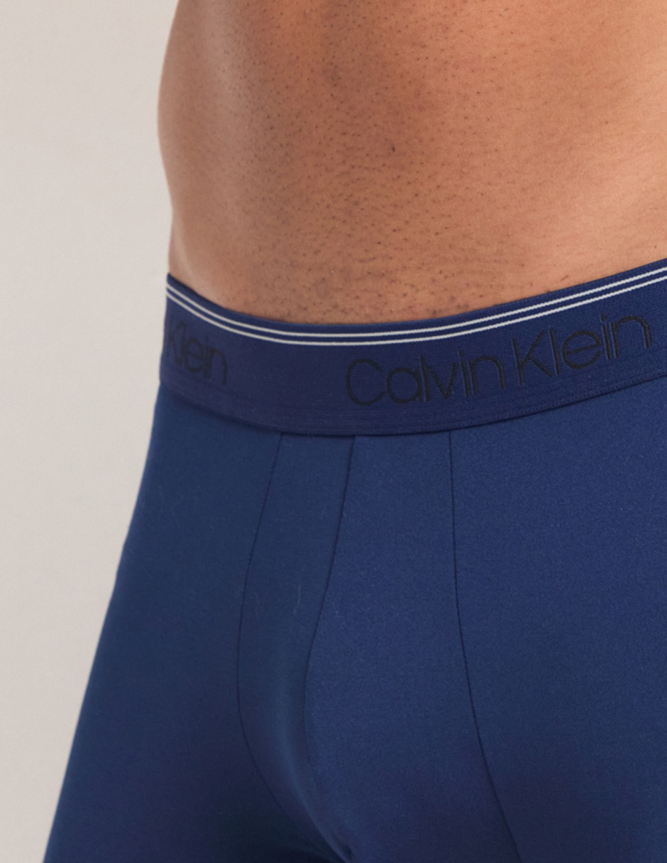 Set bóxer trunk Calvin Klein de microfibra para hombre 3 piezas 3