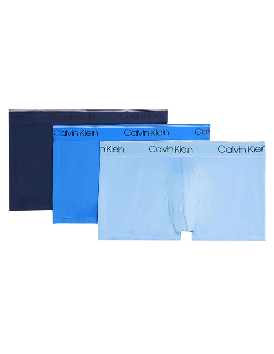 Set bóxer trunk Calvin Klein de microfibra para hombre 3 piezas 2