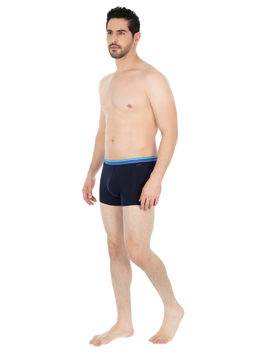 Set bóxer brief de algodón y elastano para hombre 3 piezas 2