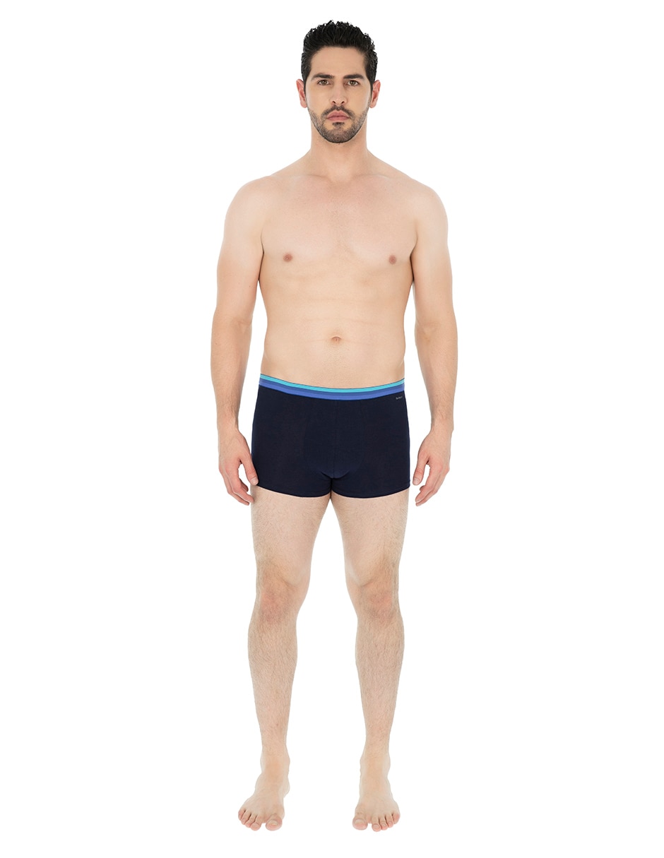 Set bóxer brief de algodón y elastano para hombre 3 piezas 3