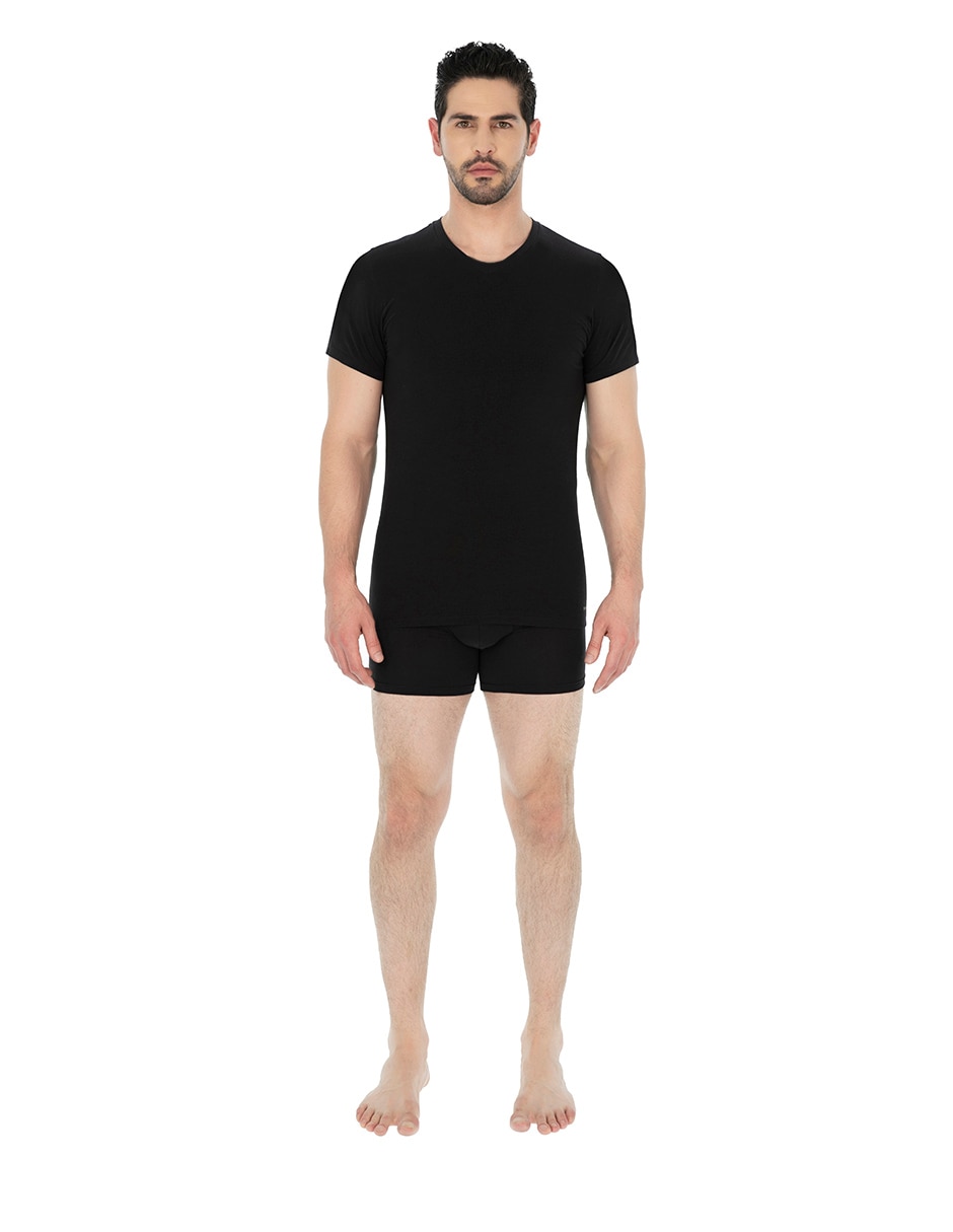 Camiseta skiny cuello redondo para hombre
