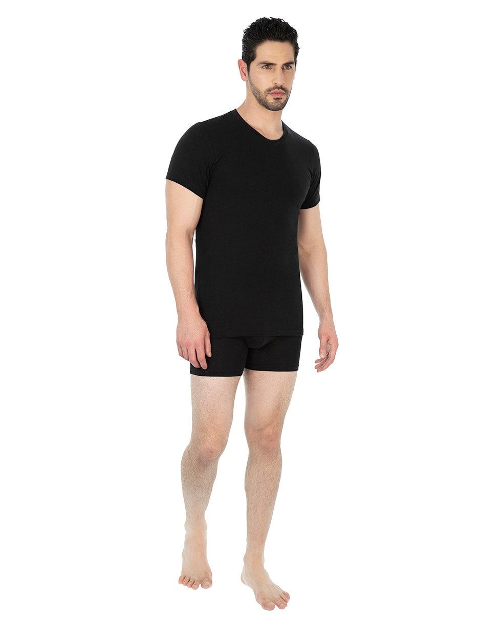 Camiseta skiny cuello redondo para hombre