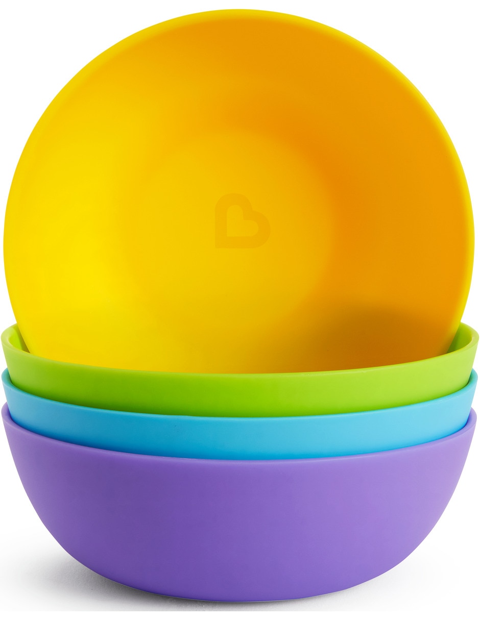 Set bowl Munchkin 4 piezas de plástico