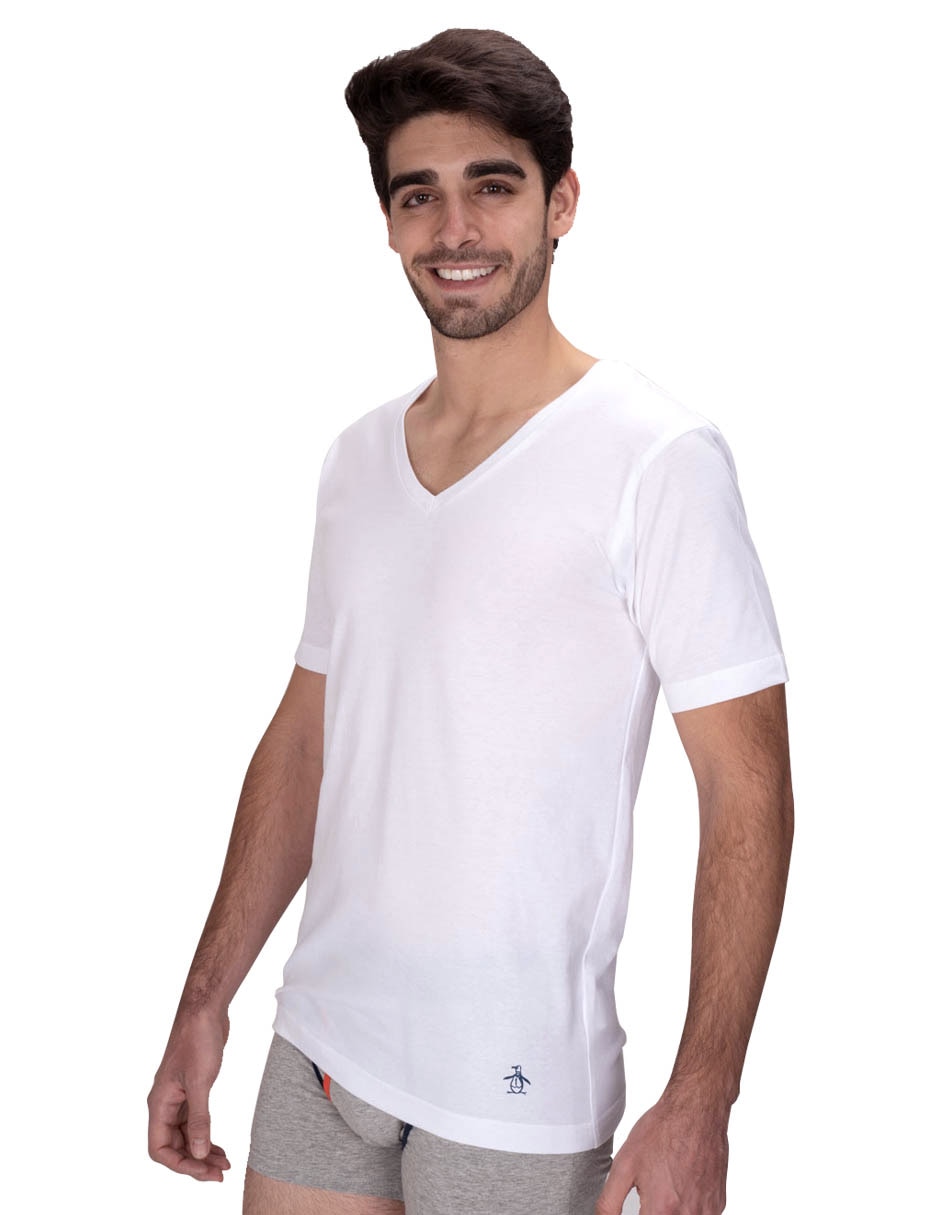 Camiseta cuello V para hombre Camiseta cuello V para hombre