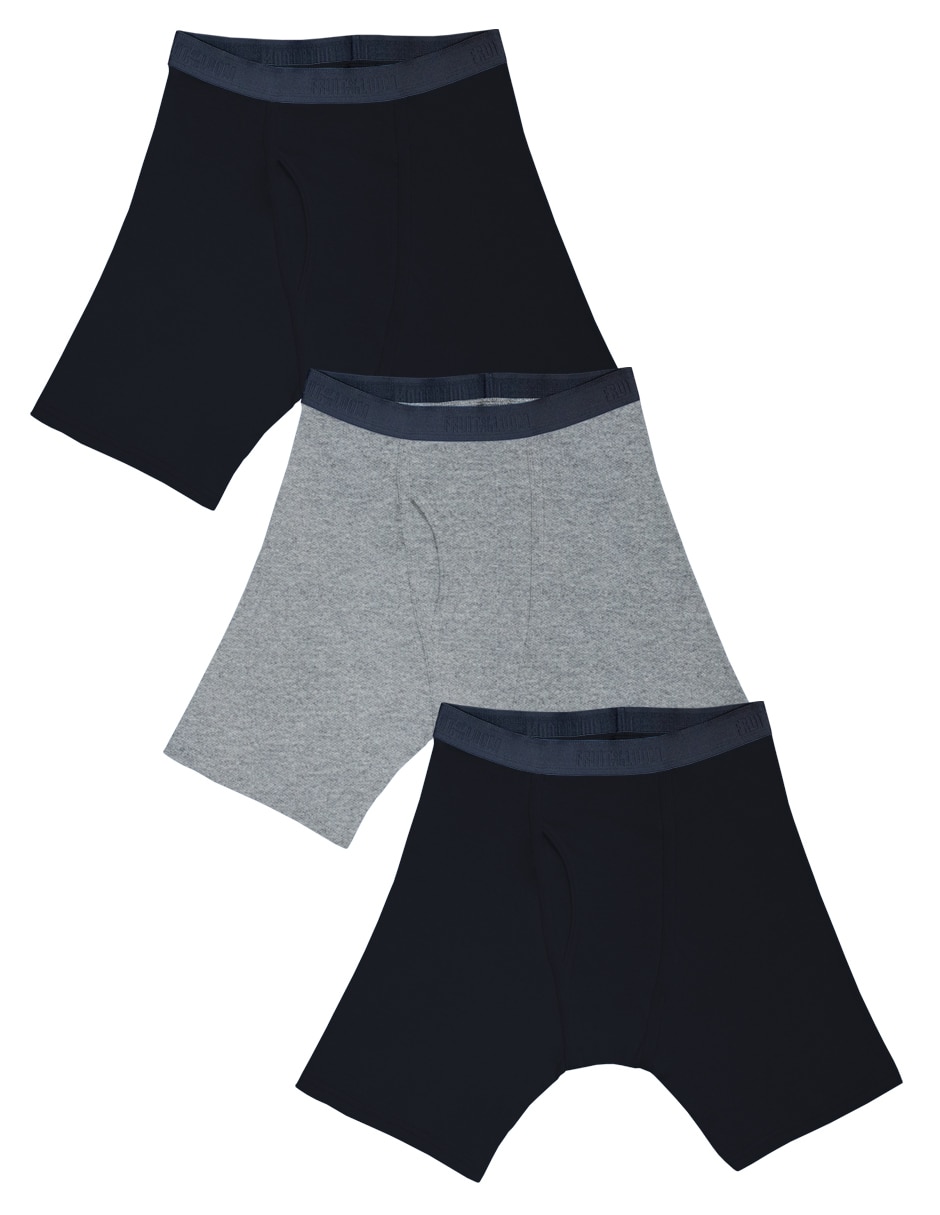 Set bóxer brief de algodón para hombre 3 piezas 3