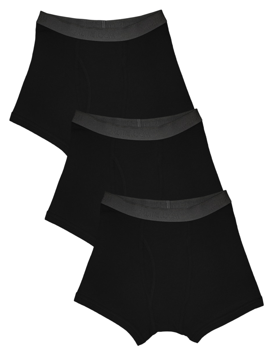 Set bóxer brief de algodón para hombre 3 piezas 2
