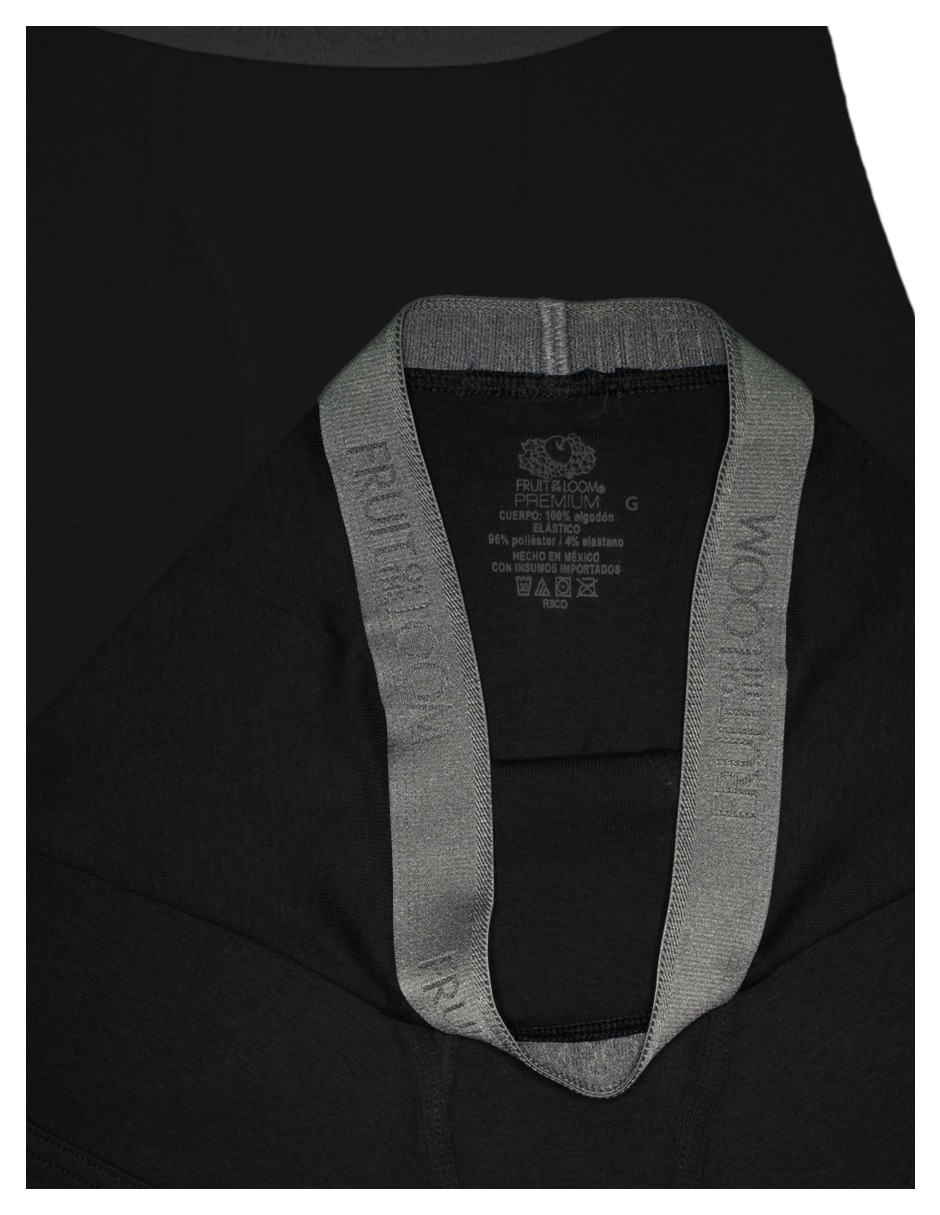 Set bóxer brief de algodón para hombre 3 piezas 4