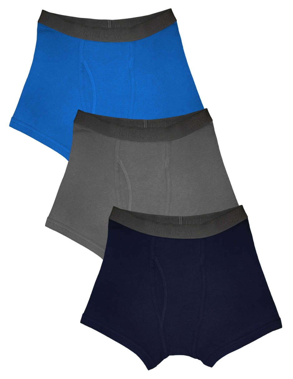 Set bóxer brief de algodón para hombre 3 piezas 2