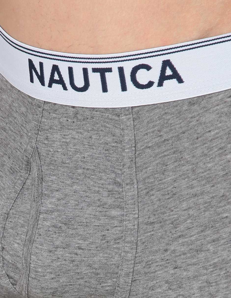 Set bóxer brief Nautica de poliéster para hombre 3 piezas