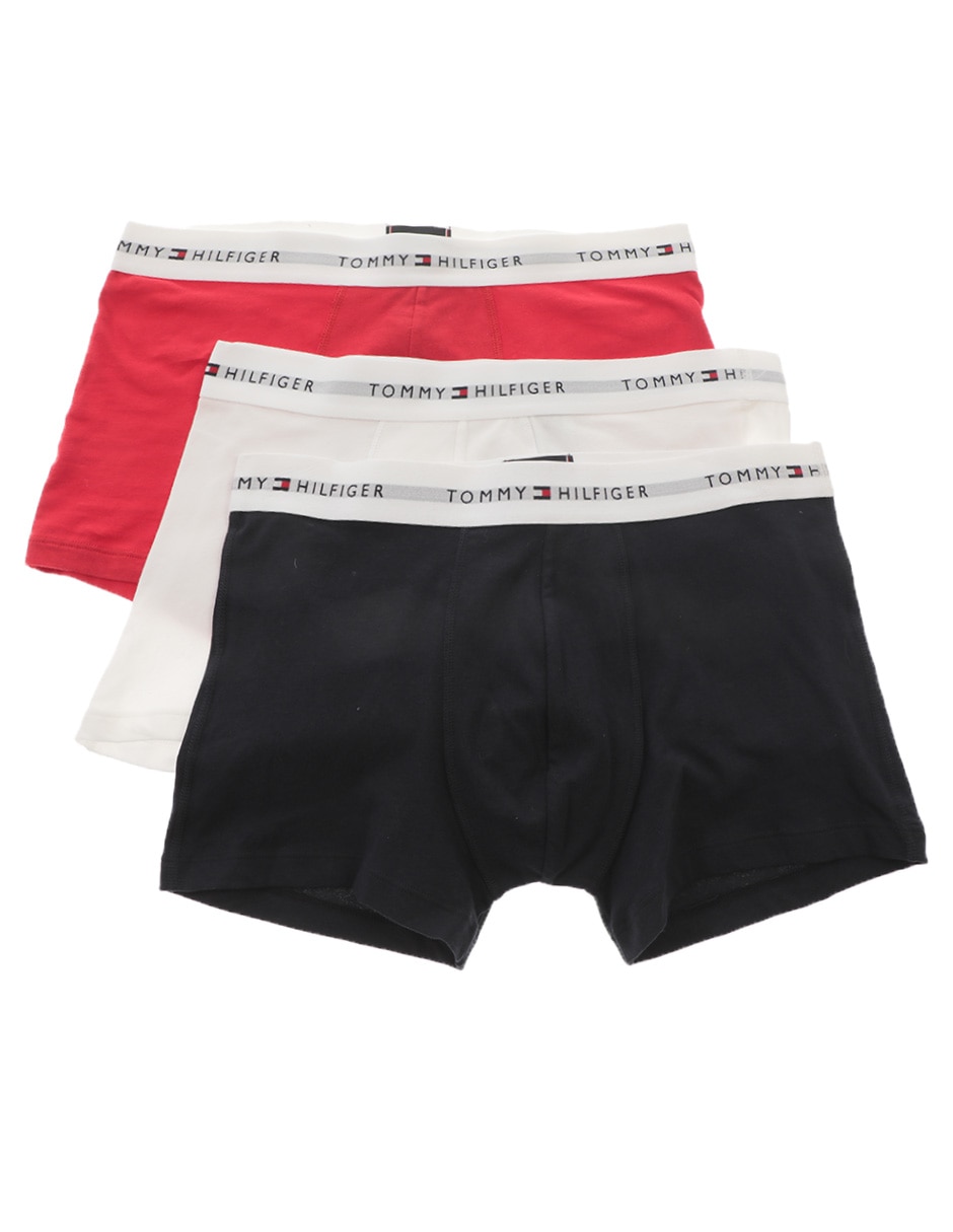 Set bóxer Hilfiger de algodón para hombre 3 piezas 5