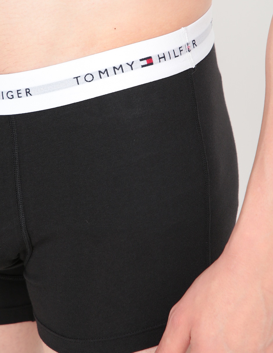 Set bóxer Hilfiger de algodón para hombre 3 piezas 4