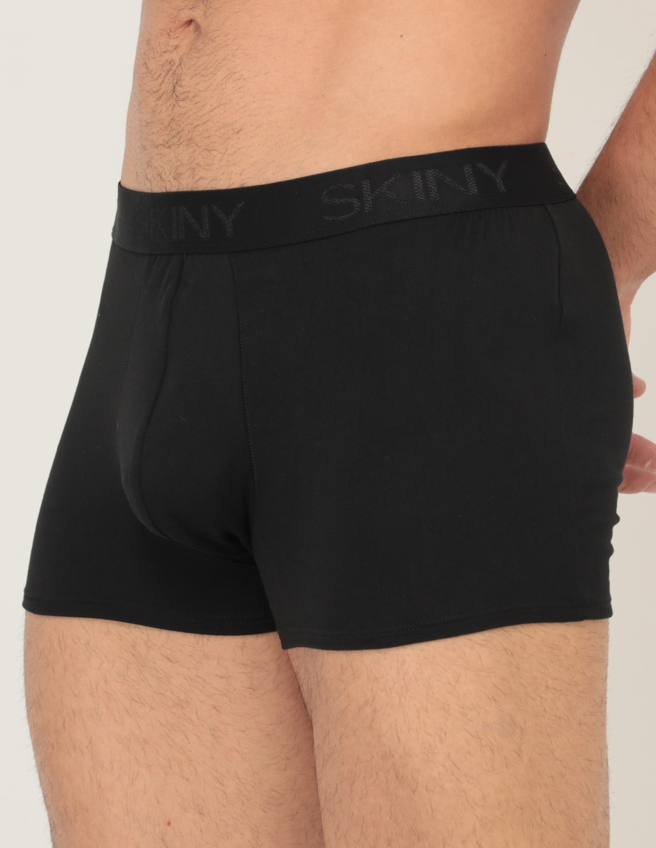 Set bóxer trunk de poliéster para hombre 3 piezas 2