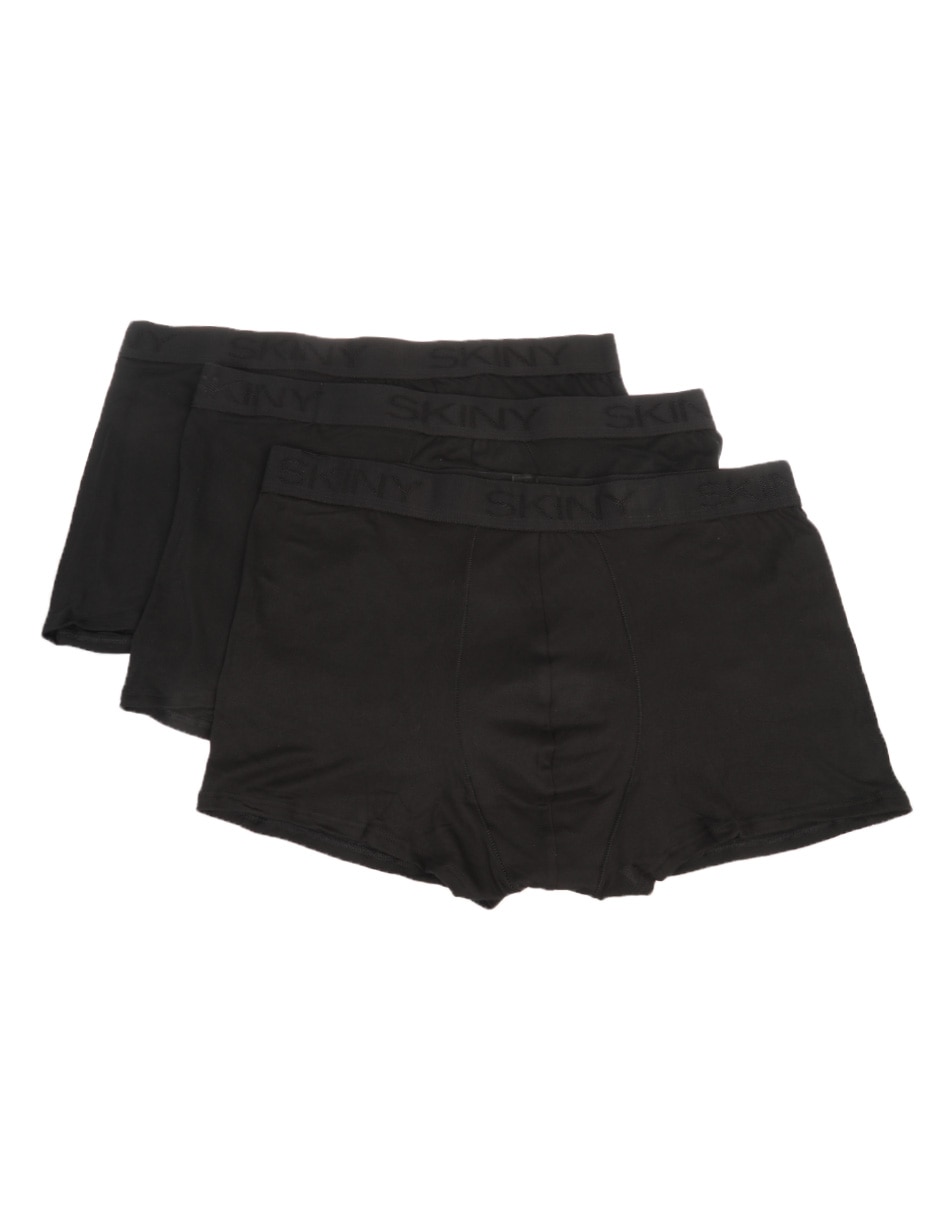 Set bóxer trunk de poliéster para hombre 3 piezas 5
