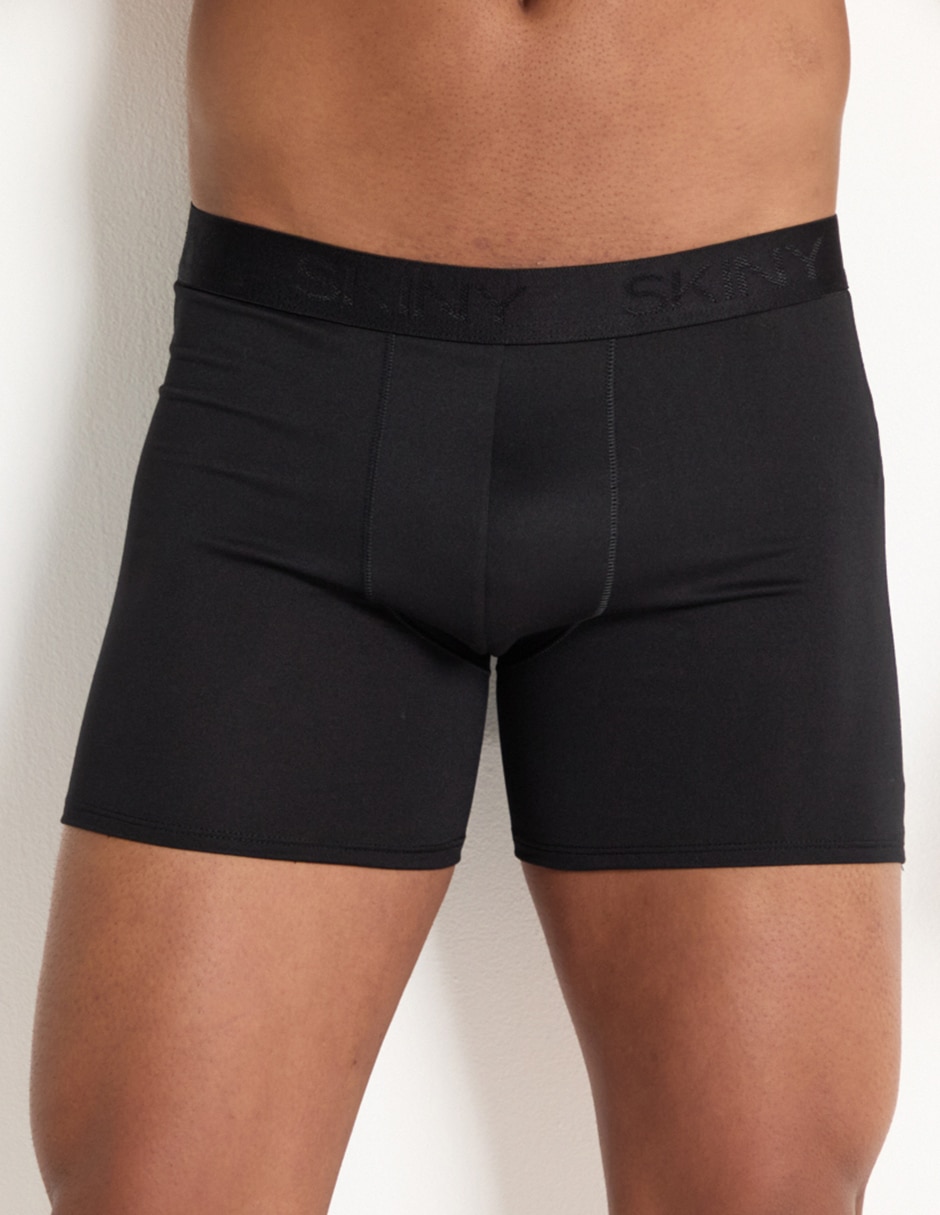Set bóxer brief de poliéster para hombre 3 piezas 2