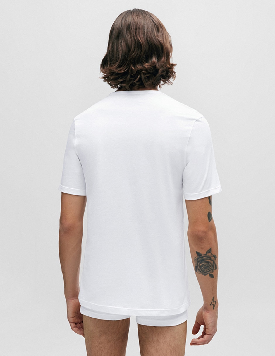 Set camiseta cuello redondo para hombre