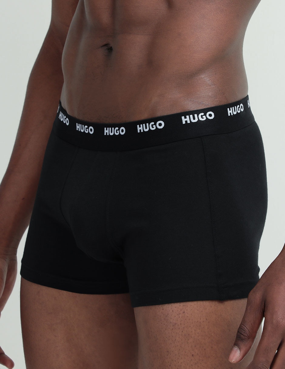 Set bóxer trunk Hugo de algodón para hombre 5 piezas