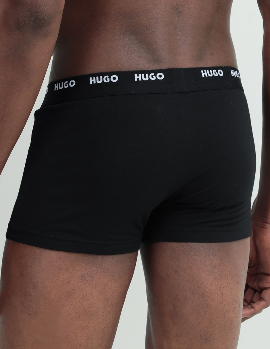 Set bóxer trunk Hugo de algodón para hombre 5 piezas