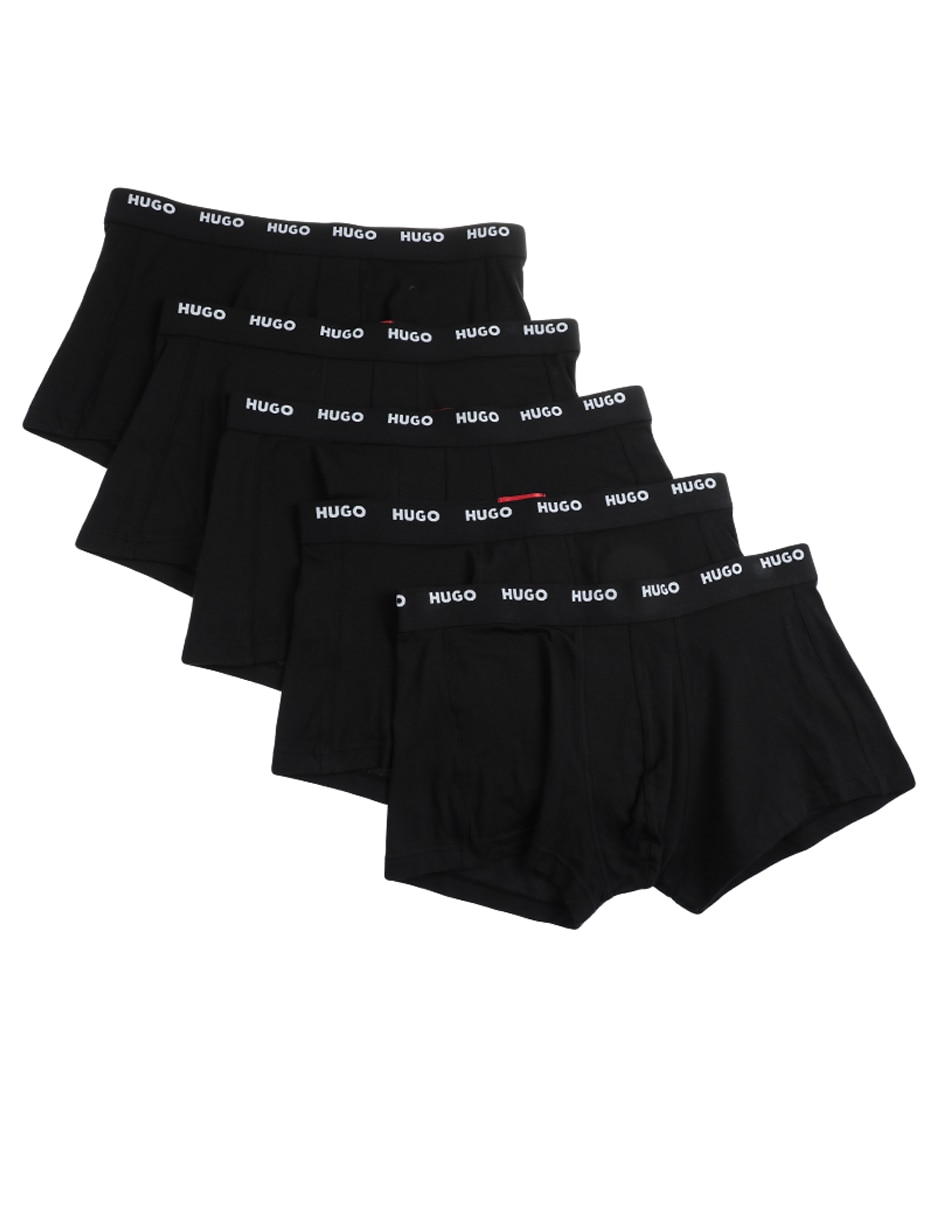 Set bóxer trunk Hugo de algodón para hombre 5 piezas