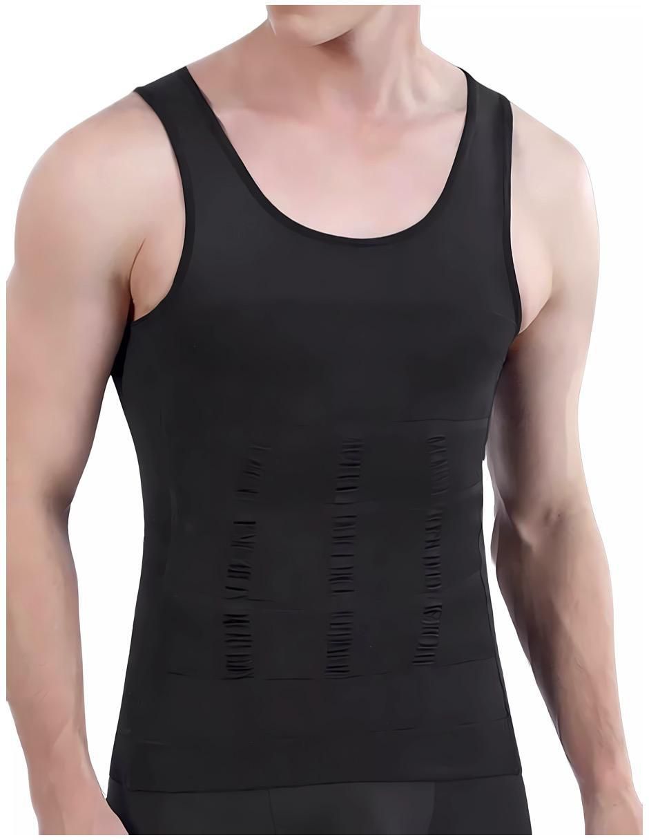 Camiseta tipo faja con compresión alta para hombre