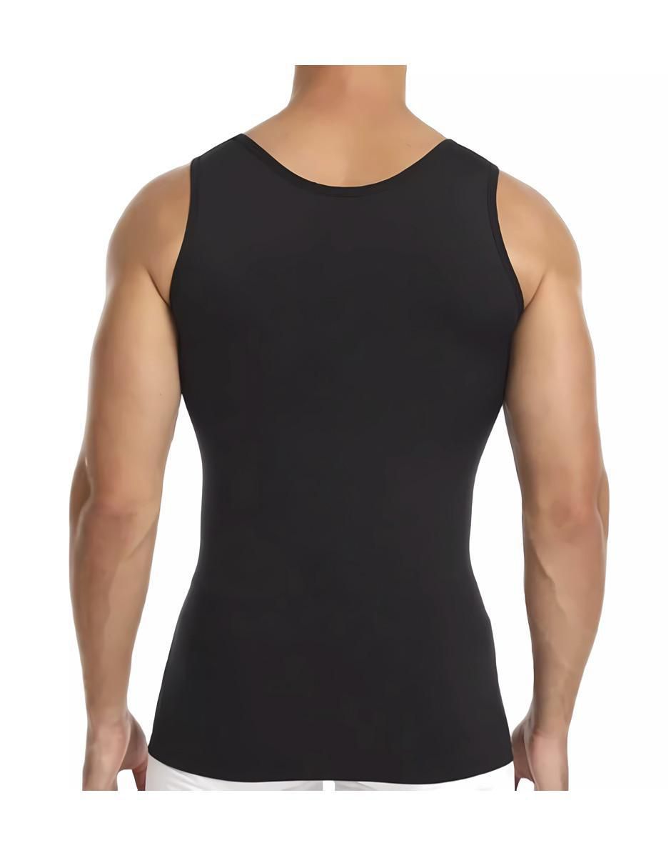 Camiseta tipo faja con compresión alta para hombre