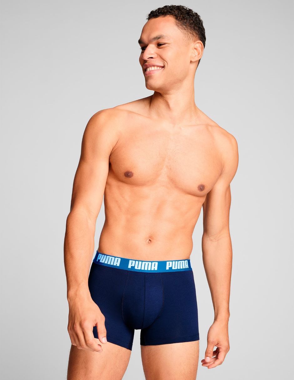 Set bóxer trunk de algodón orgánico para hombre 2 piezas 2