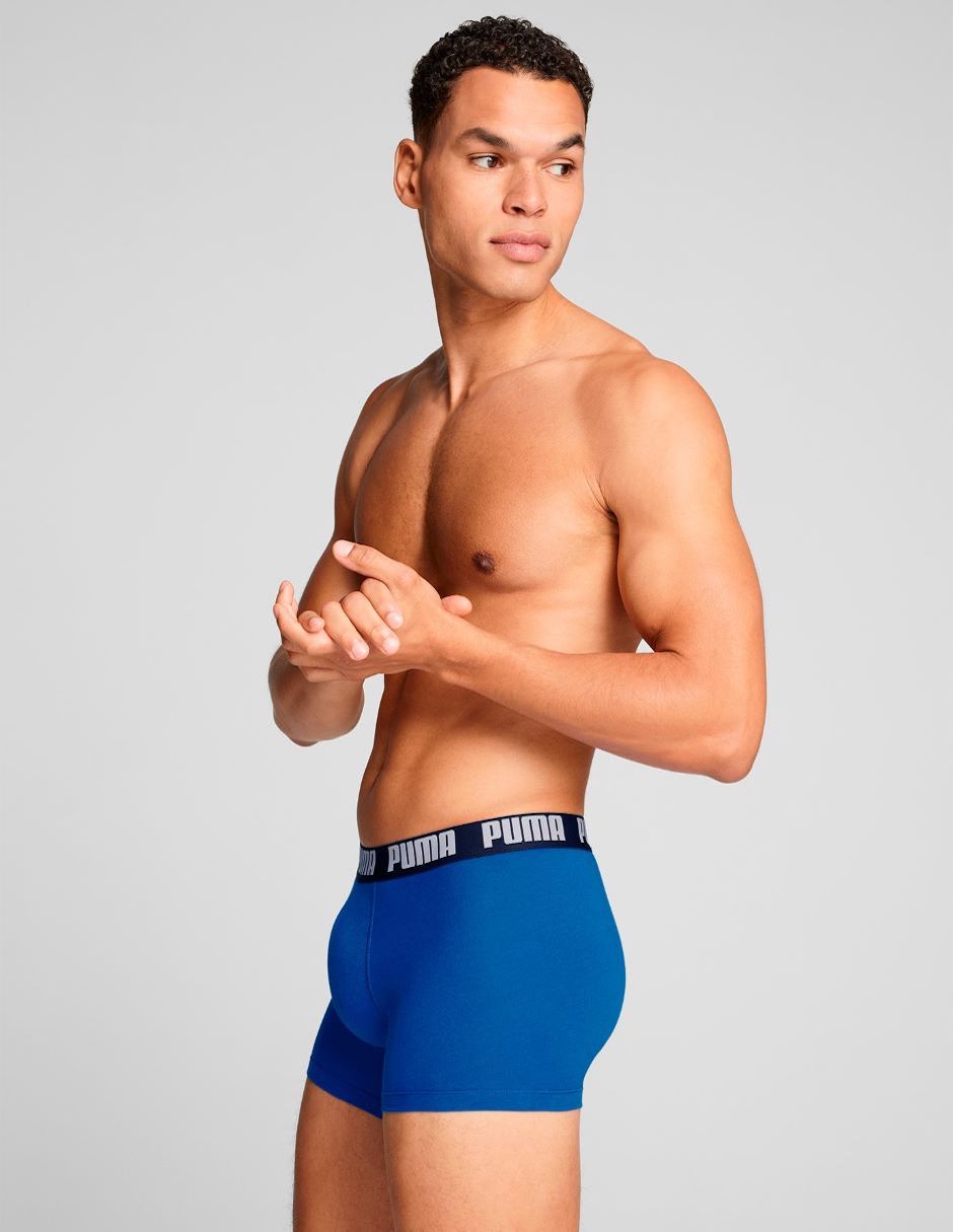 Set bóxer trunk de algodón orgánico para hombre 2 piezas 4