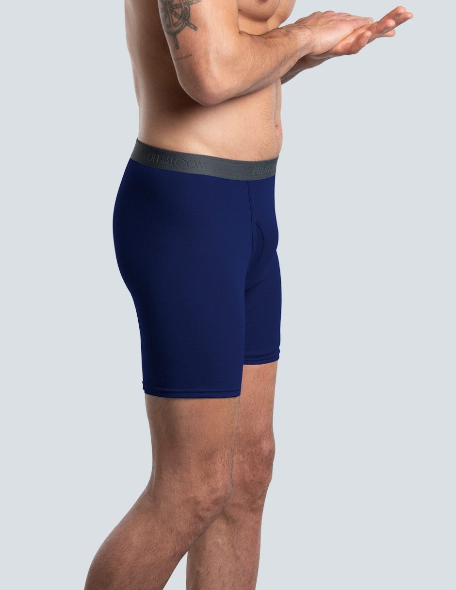 Set bóxer brief Fruit Of The Loom de algodón para hombre 3 piezas