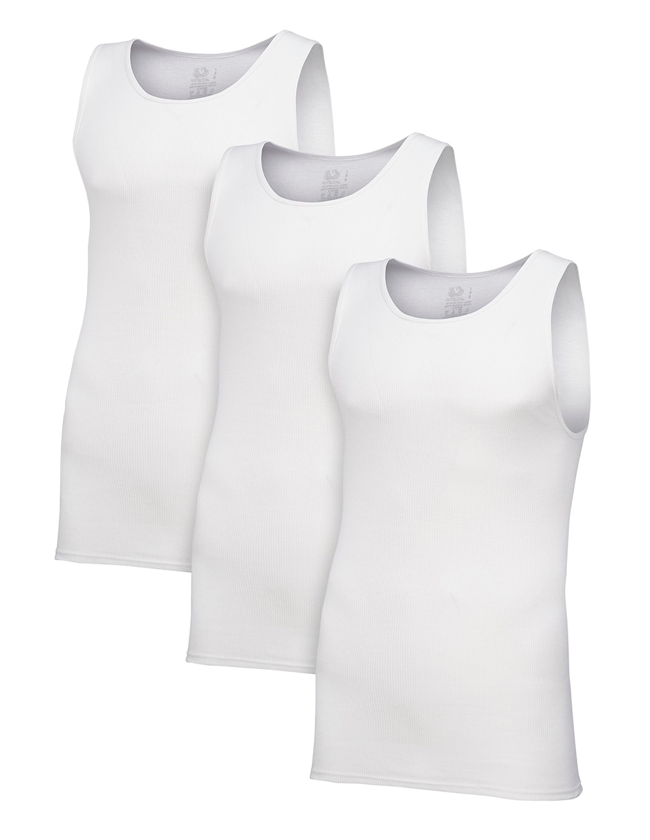 Camiseta Fruit of the Loom cuello redondo para hombre