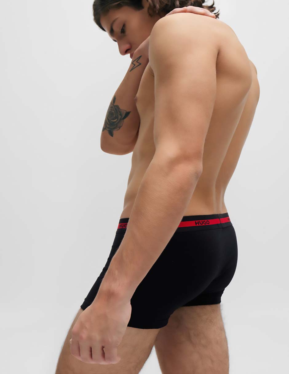 Set bóxer Hugo de algodón para hombre 3 piezas