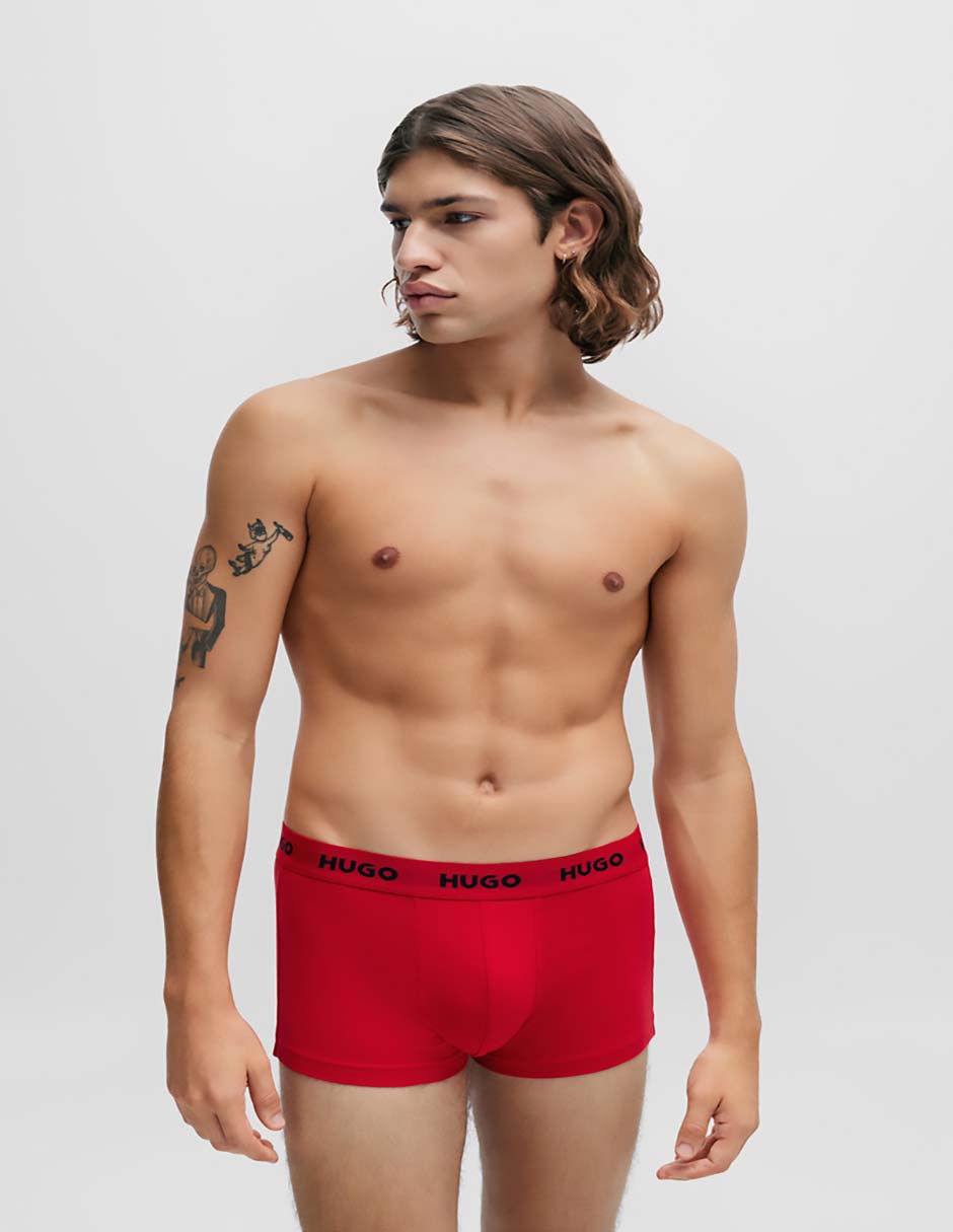 Set de bóxer de algodón para hombre 2