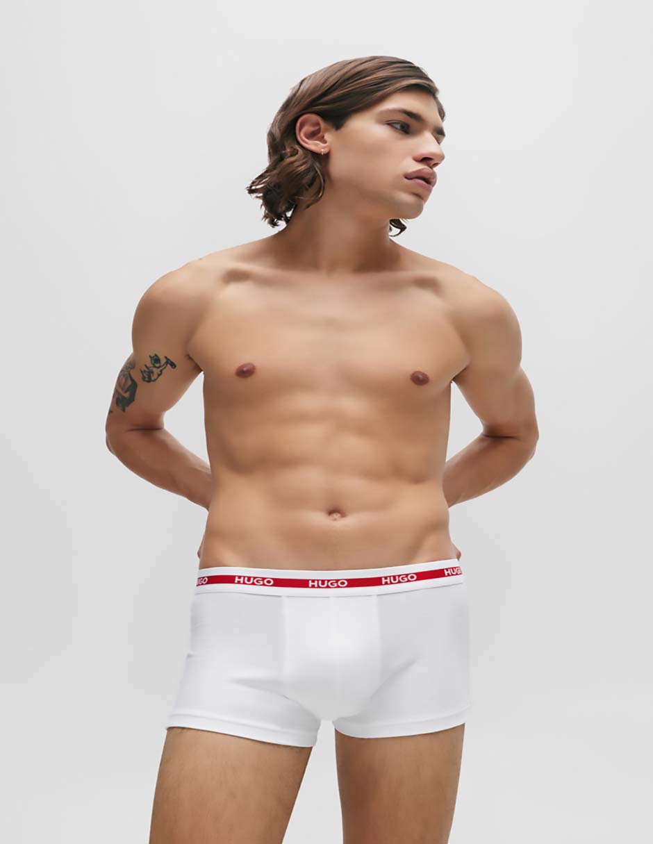 Set bóxer Hugo de algodón para hombre 3 piezas